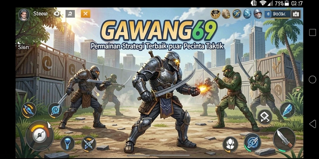 Screenshot gameplay GAWANG69 menampilkan serangan strategis yang mendebarkan.