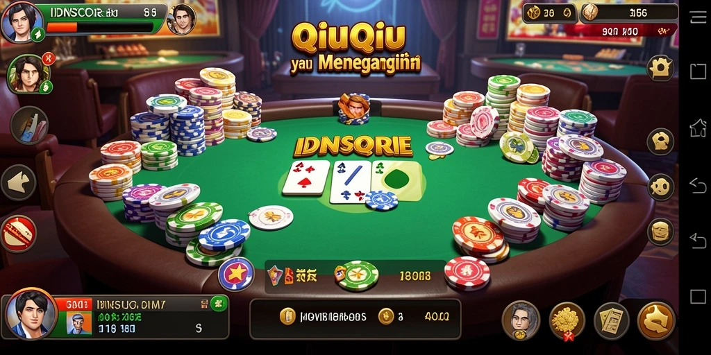 Tampilan gameplay IDNSCORE yang menegangkan dan menarik.