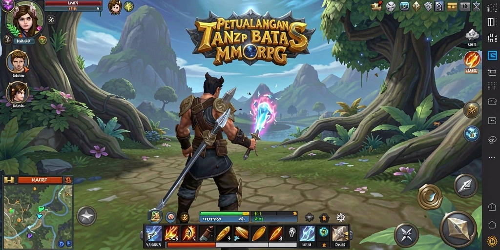 Tampilan menarik dari gameplay KAKRP yang mengasyikkan.
