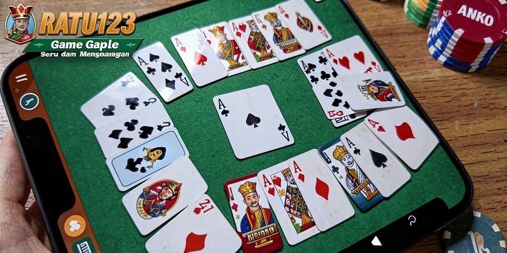 Tampilan gameplay seru dengan interaksi antar pemain di RATU123.