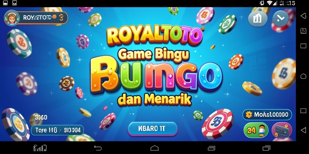 Tampilan gameplay menarik dari ROYALTOTO yang menampilkan keseruan Bingo.